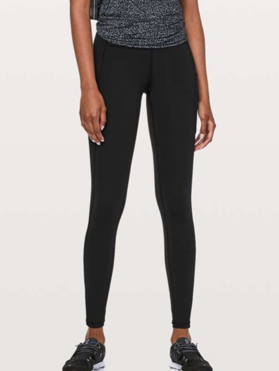 lululemon athletica Pants - Lululemon Speed Up Tight in Black 28" *Full-On Luxtreme